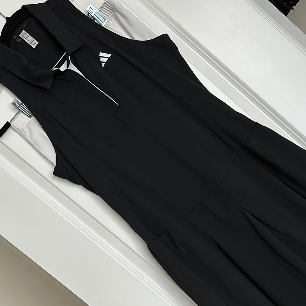 Adidas Women’s Black Sleeveless Golf Dress, Size M